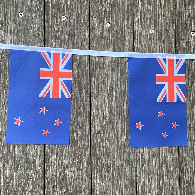 xvggdg   20pcs/set     New Zealand   bunting flags Pennant String Banner Buntings Festival Party Holiday