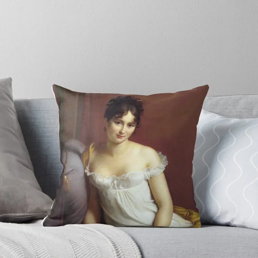 

Madame Recamier Throw Pillow New year Luxury Pillow Cover pillow