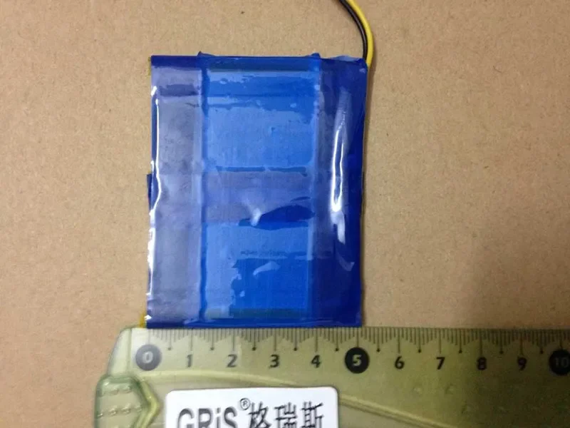 بطارية DVD للهاتف المحمول 7.4 فولت، بطارية 1200 مللي أمبير في الساعة، بطارية تلفزيون متنقلة، بطارية محمولة EVD، ثلاثة خطوط