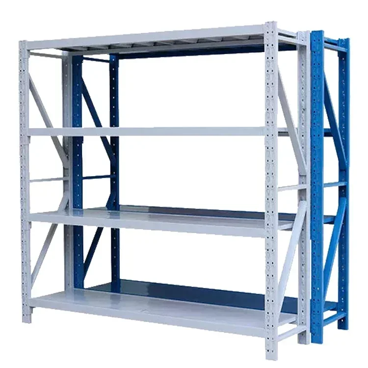 Storage Shelf Industrial Equipment Surface Rack Warehouse Boltless Duty Steel Shelving Customized