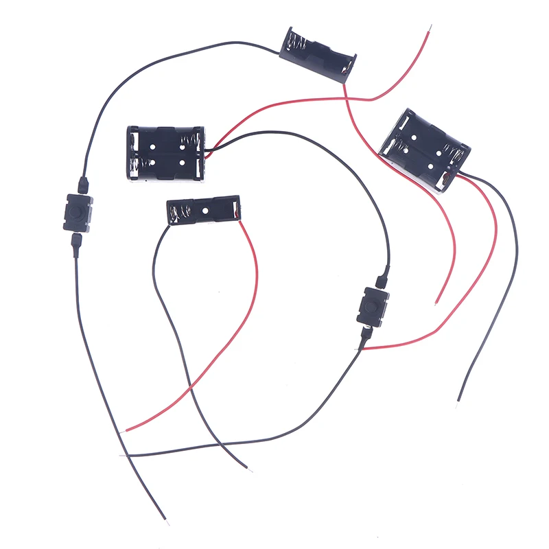 5PCS 23A 배터리 12V 클립 홀더 박스 케이스 블랙 고품질 23a Mn21 Ms21 자동차 리모컨 배터리 박스