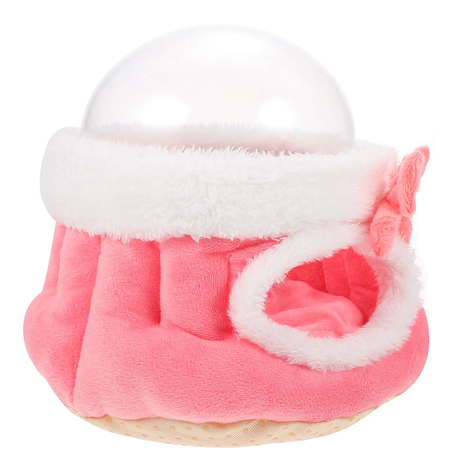 1Pcs Warm Pet Nest Small Animal Cotton Sleeping Bed Detachable Cover Hammock Hamster Squirrel Winter House Hamster Nest