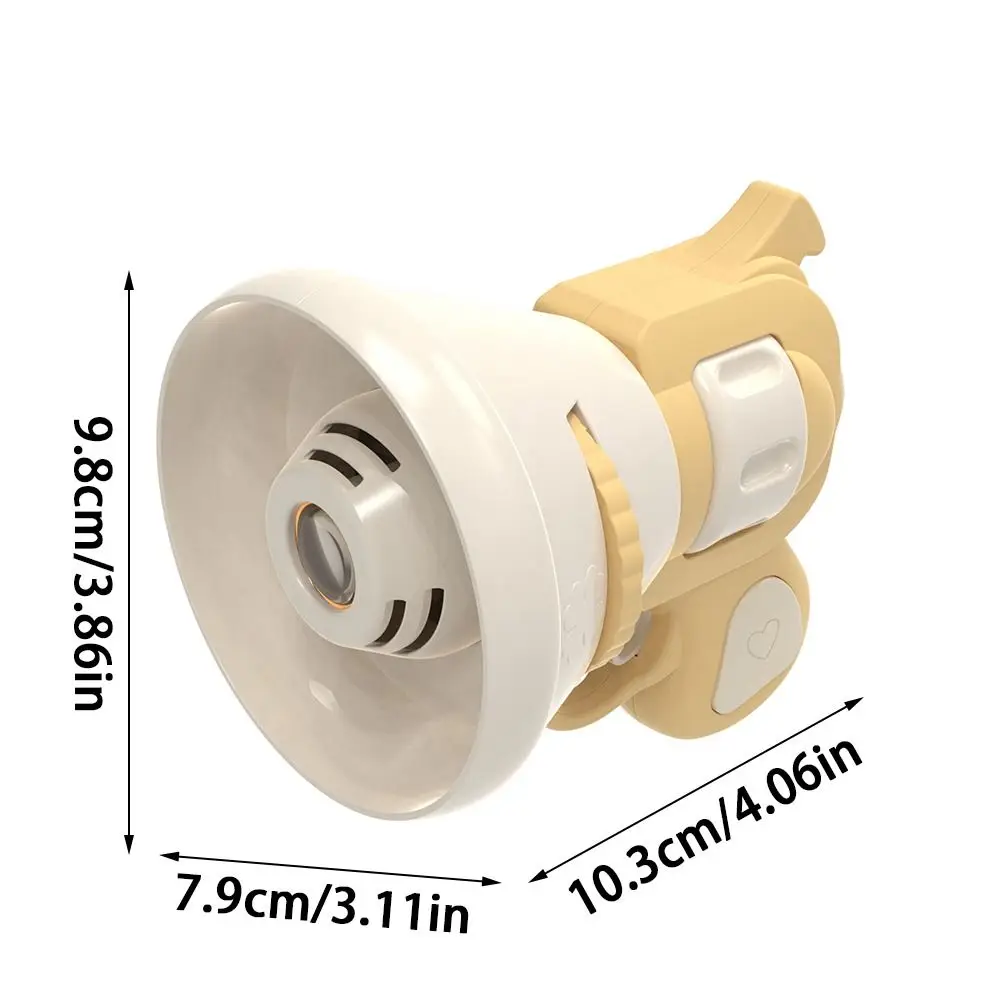 Travestie Projectie Buikspier Luidspreker Antwoord Me Knop Hanger Opneembare Mini Speaker Handheld Projectie Speelgoed