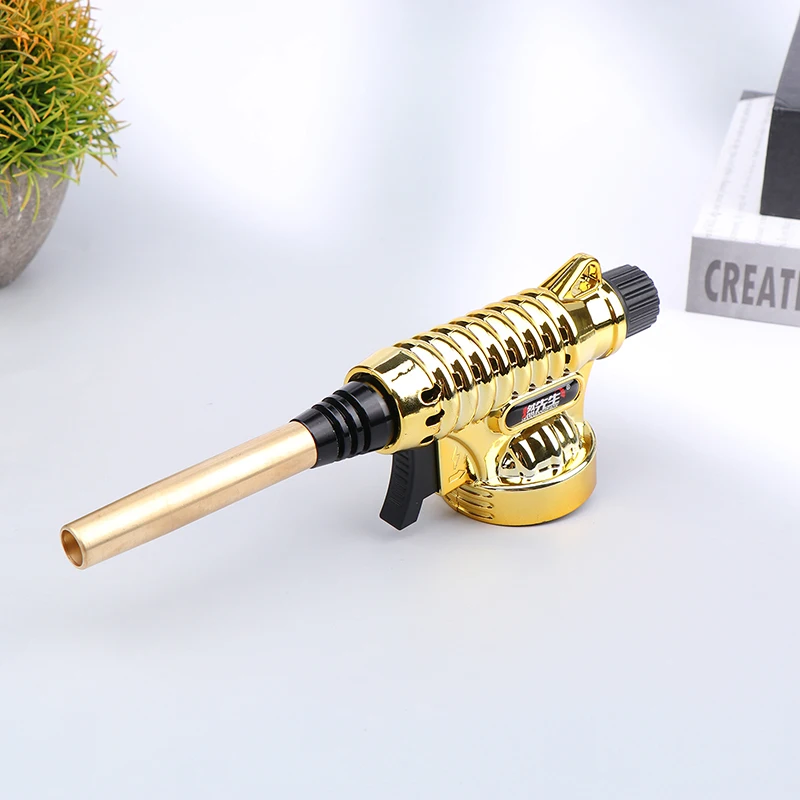 Butane Gas Tank Welding Portable Outdoor Barbecue Household Cooking Flamethrower Spray Torch Igniter