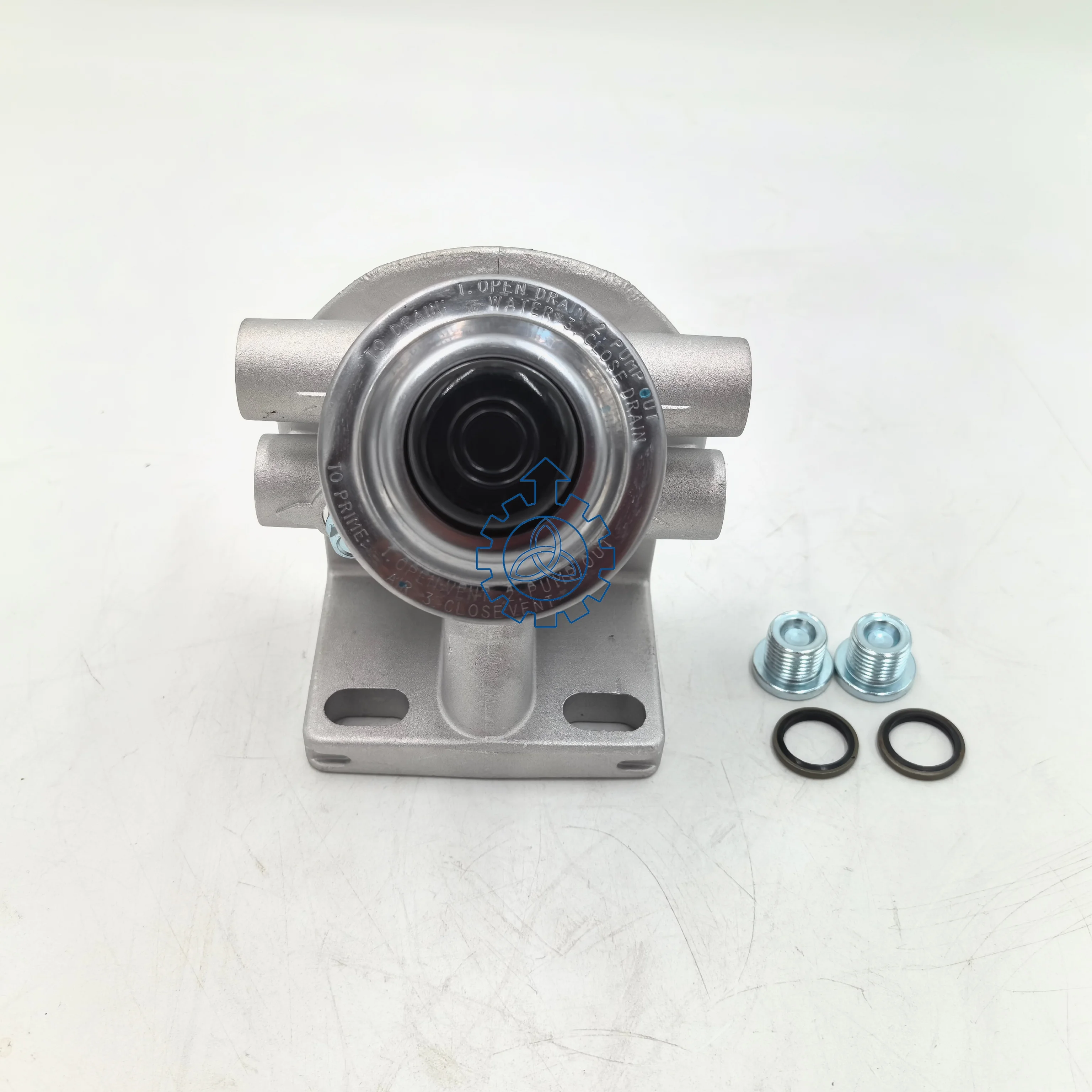 

Suitable for Mercedes truck oil-gas separator aluminum seat VOE: 0004774308 3760927208 42550973 2R0201581B