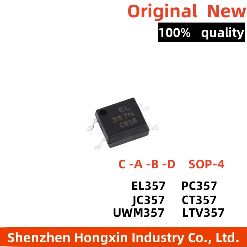 

10pcs new EL357N-C - A - B - D EL357 (C) - TA PC JC LTV CT UWM357C Surface mount Optocoupler