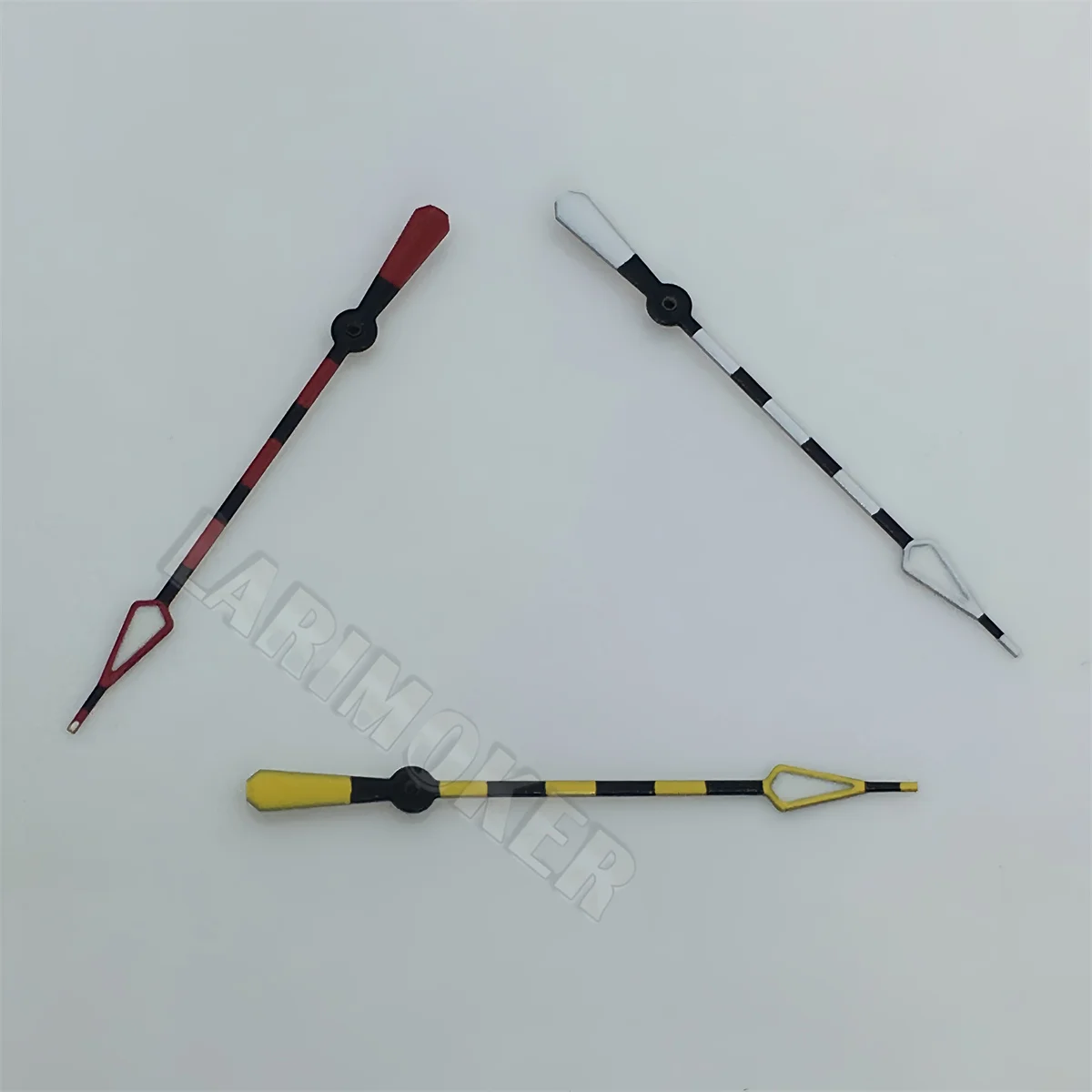 Высококачественный хронограф 14,5 мм, подержанные зеленые светящиеся стрелки C3, подходящие для механизмов NH34 NH35 и NH36