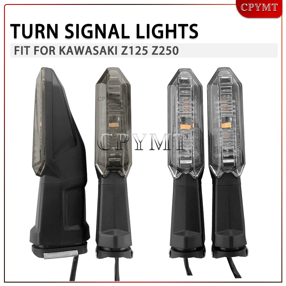 

Fit for Z900 Z900RS For KAWASAKI Z125 Z250 Z250SL Z300 Z400 Z650 Z750 Z800 Z1000 Z1000R LED Turn Signal Indicator Light Blinker