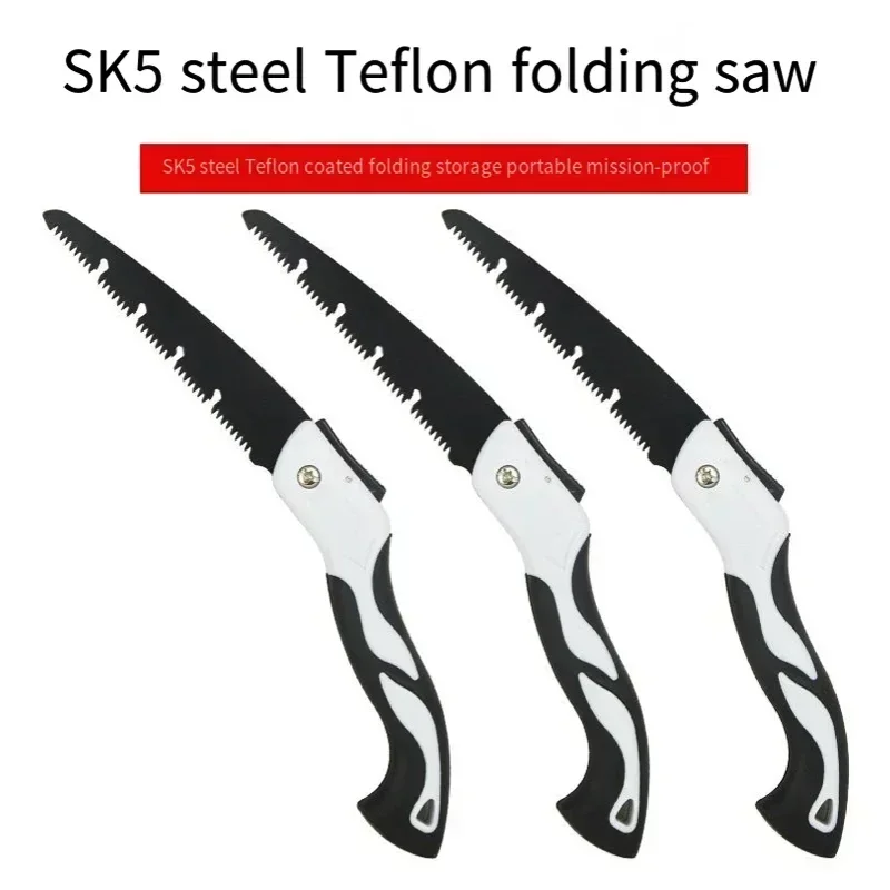 Portable Folding Saw SK5 Steel Woodworking Hand Saw Household Outdoor Cutting Logging Saw Fruit Tree Pruning Garden Cutting Tool