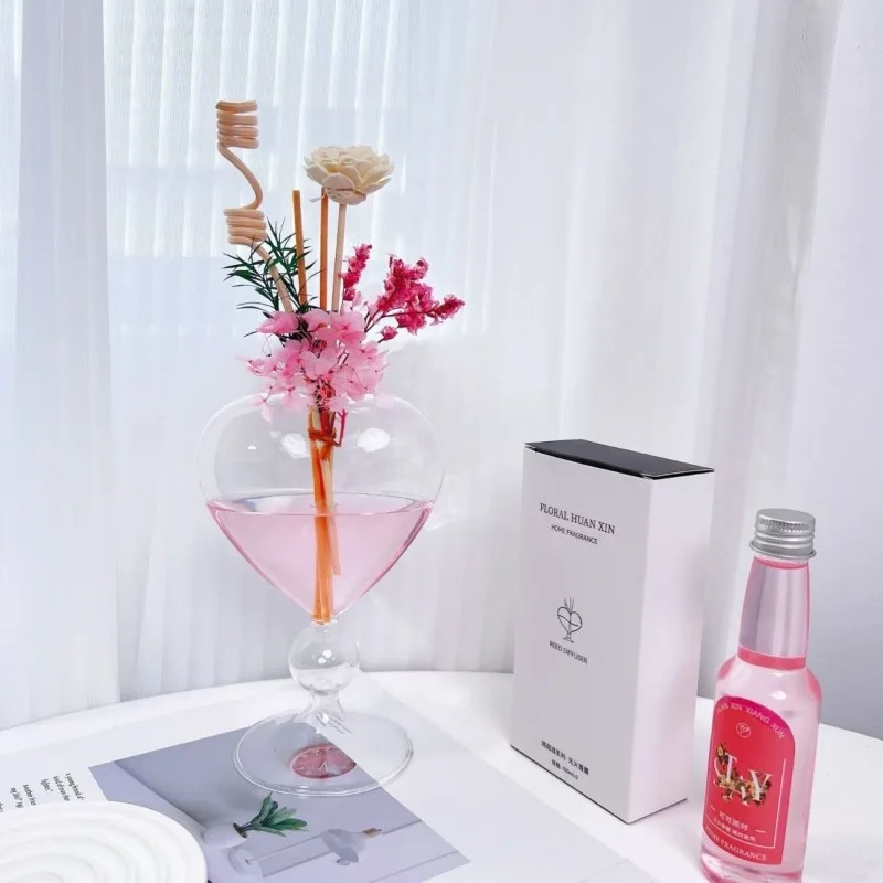 Fire Free Aromatherapy Essential Oil Decoration, Cocktail Cup Long-lasting Fruit Fragrance Home Decoration in The Bedroom