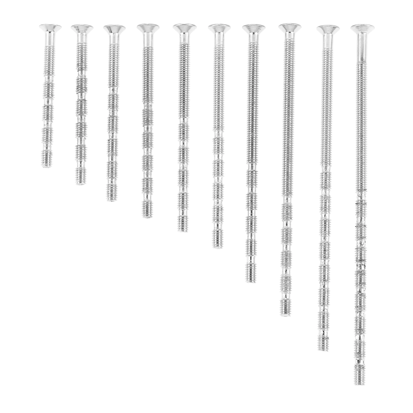 20pcs or 10pcs M4 Cuttable Knobs Handle Lock Snap-Off Door Handle Screws Hardware for Door Knobs Roses and Eyebolts 45-110mm