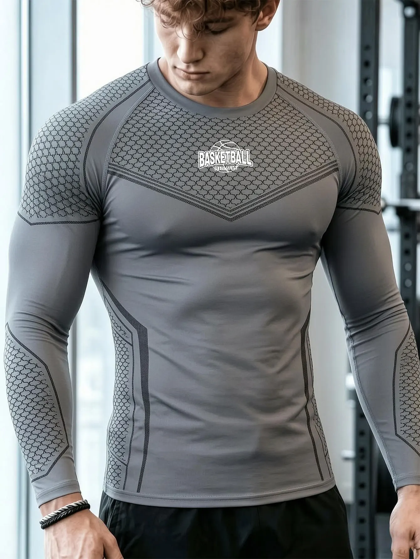 Man Running Compression T-shirt Short Sleeve Sport Tees Gym Fitness Sweatshirt Male Jogging Tracksuit Homme Athletic Shirt Tops