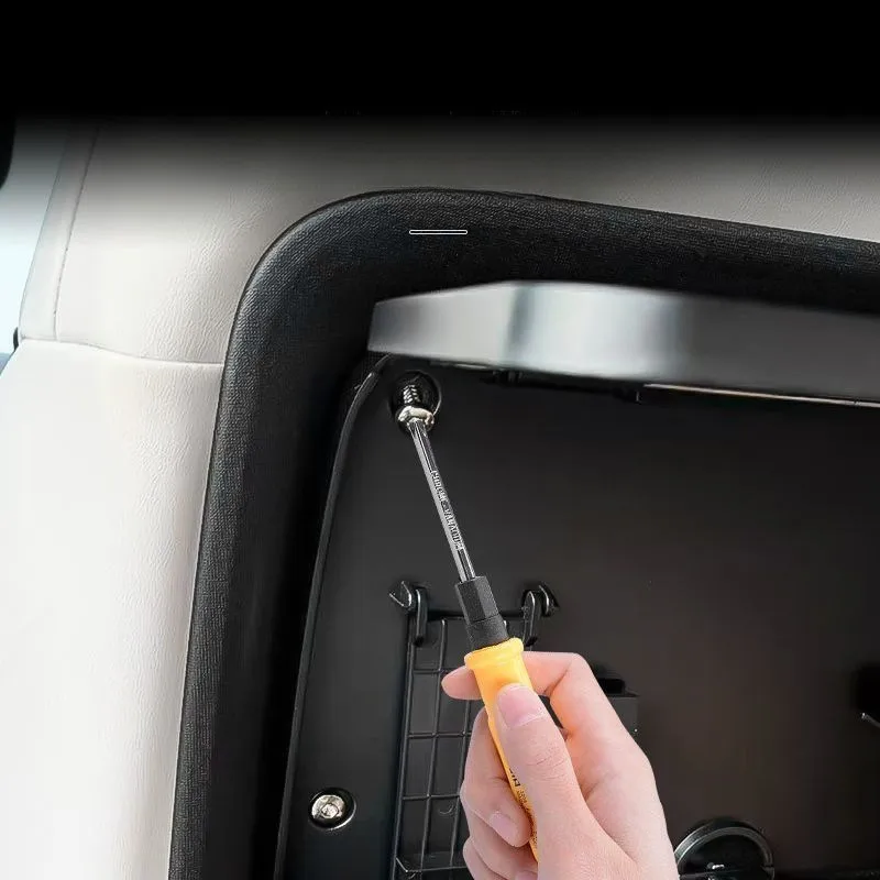 For Chery iCAUR V23 Rear Seat Table Foldable Work Tray for Laptop Snack and Book Use
