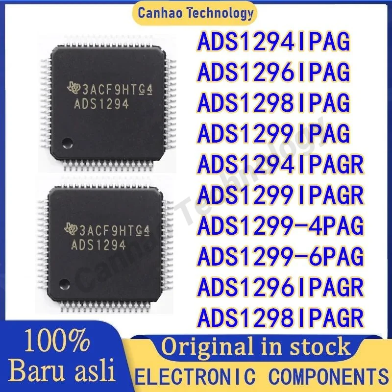 

ADS1294IPAG ADS1296IPAG ADS1298IPAG ADS1299IPAG ADS1294IPAGR ADS1299IPAGR ADS1299-4PAG ADS1299-6PAG ADS1296IPAGR ADS1298IPAGR