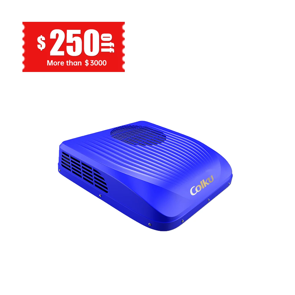 

Colku EL20A 1650 Вт Быстрое охлаждение 12 В Кондиционер на крыше Автоматический парковочный кондиционер для средних грузовиков 12 В Авто переменный ток для автомобиля