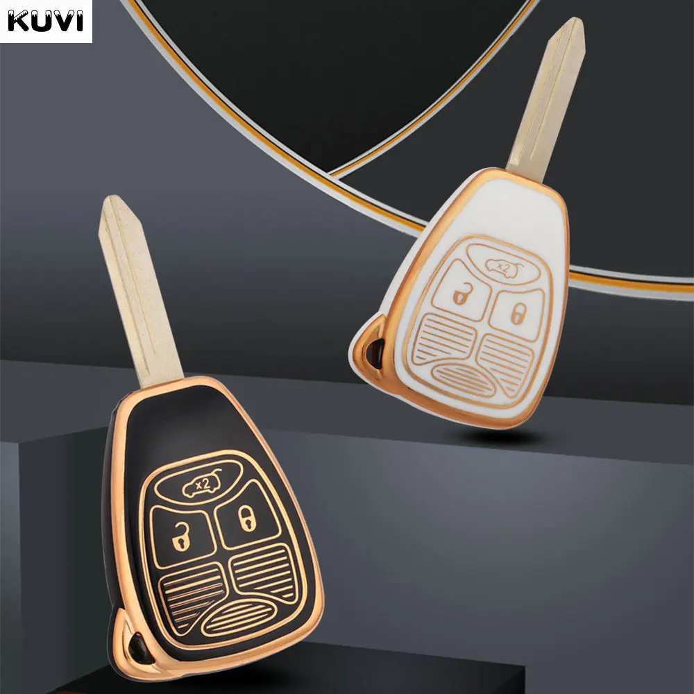 

Для Jeep Compass свобода патриота Grand Cherokee Chrysler 300 PT Dodge JCUV Caliber Nitro Renegade Wrangler чехол для автомобильных ключей