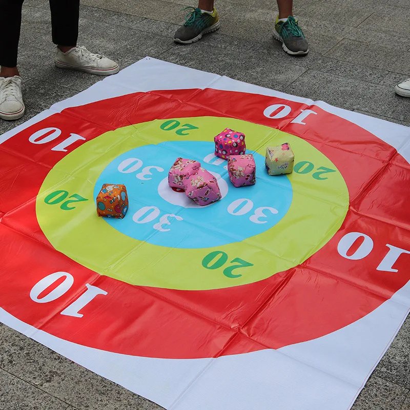 Groot gooien dartbord Teambouwspellen voor werk Volwassenen en kinderen Buitensporten Feestplezier Carnavalsgunsten