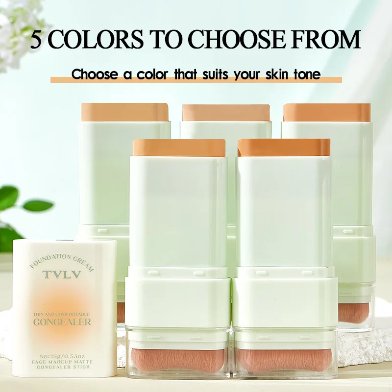 Creme de Base Leve TVLV, Hidratante, à Prova d'Água, Não Aglomerante, Maquiagem Eraser Foundation