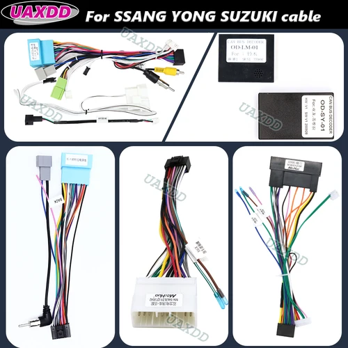 Imagen 1 del producto Para Suzuki vitara swift sx4 ignis jimny alivio cultus liana wagonr ertiga spresso alto Ssang yong Korando rexton cables arnés