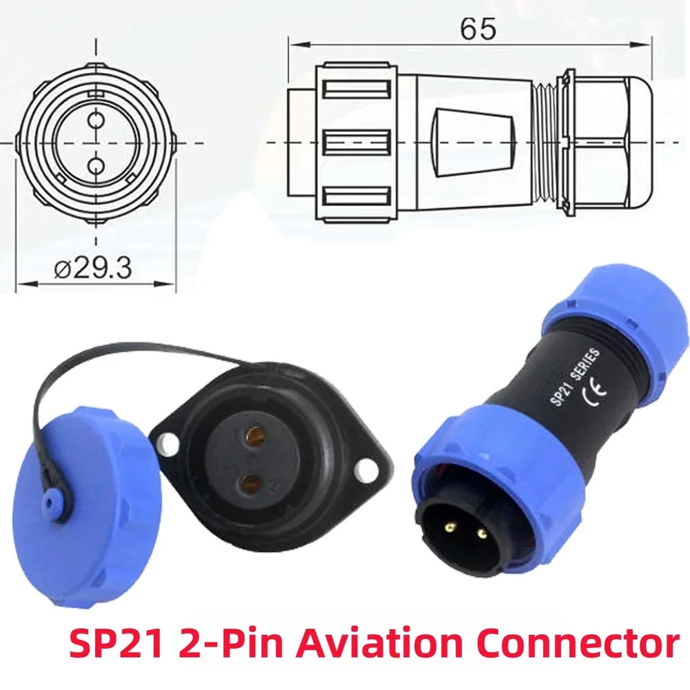 Pure Copper 12AWG SP21 Charging Cable for Outdoor For Mobile Power Use 91.5cm 1.85m Compact Lightweight Design