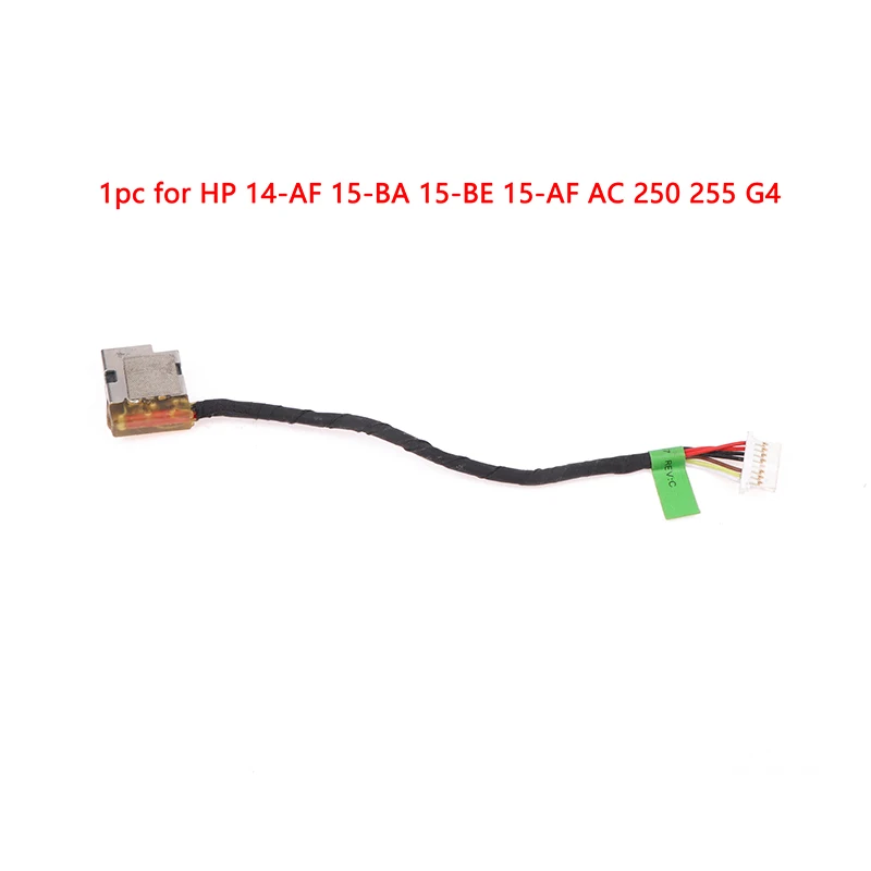 

1 Pc DC Power Jack With Cable For HP 14-AF 15-BA 15-BE 15-AF AC 250 255 G4 Laptop DC Power Jack Charging Flex Cable