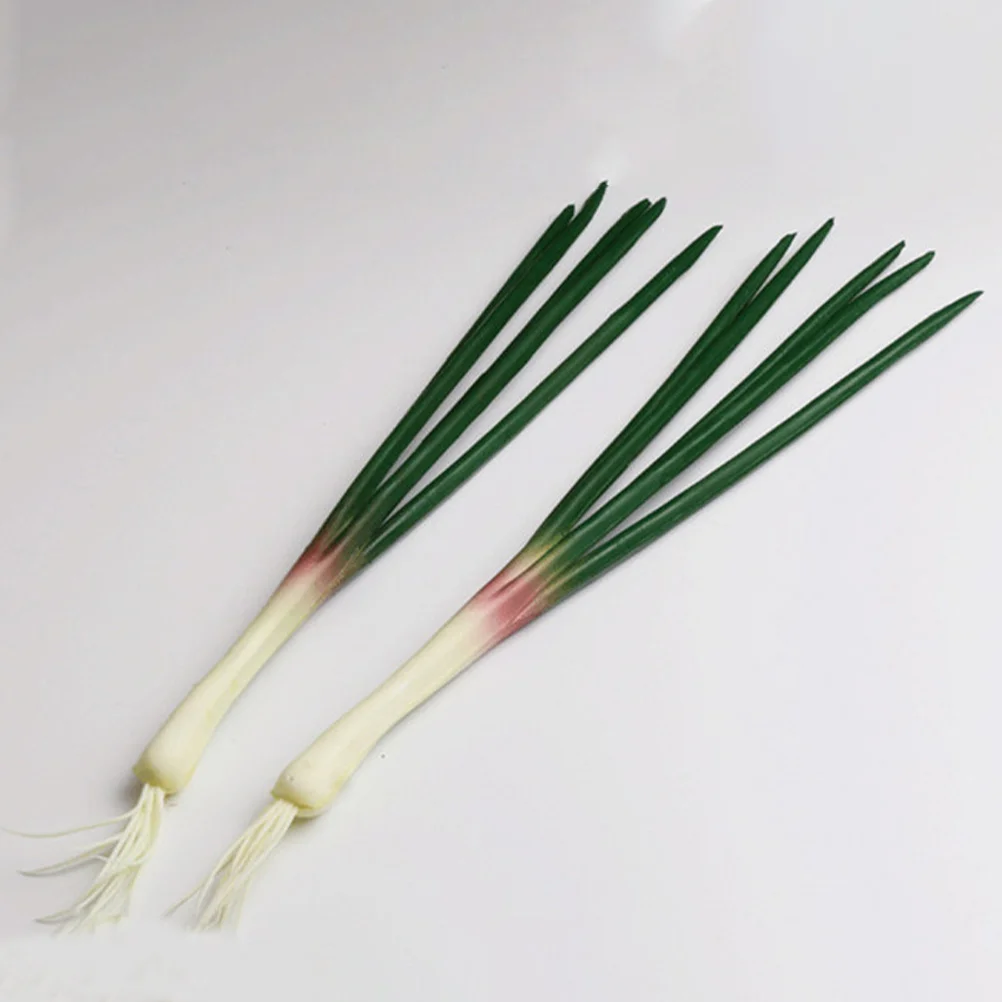 Simulated Onion Model Vegetable Decorations Simulation Models Artificial Scallions Pu Green Onions Fake Vegetables Lifelike