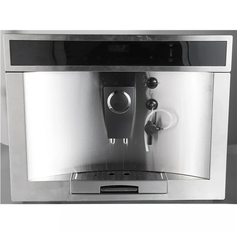 Household fully automatic embedded coffee machine more than 15 cups, touch screen switch