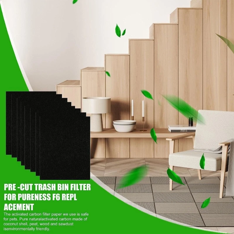 Pré Filtro De Carvão Ativado Purificador De Ar De Parte De Substituição Purificador De Ar Filtro De Carbono Algodão Para Pureza F6 Air Drop Shipping