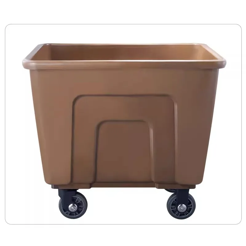 

Пластиковая квадратная тележка для резервуара для воды, тележка для белья, тележка для белья в отеле