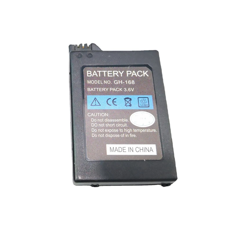 1 pz 2 pz 3.6V 3600mAh batteria ricaricabile agli ioni di litio per Sony PSP1000 Console Gamepad sostituzione batteria integrata