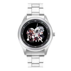 Helluva Boss Fan Art & Merch Quartz Watch Cartoon Loona Fanart Hotel Wolf Moon Hot Sale Colored Wrist Watches Steel Wristwatch