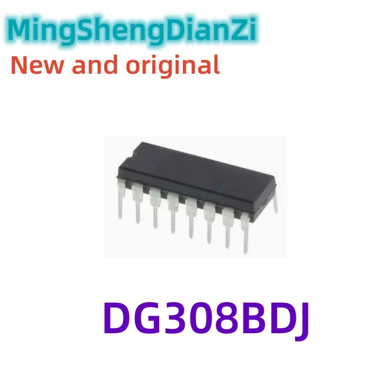 1PCS DG308BDJ DG308 IC SWITCH QUAD CMOS 16DIP Neue Original Produkt