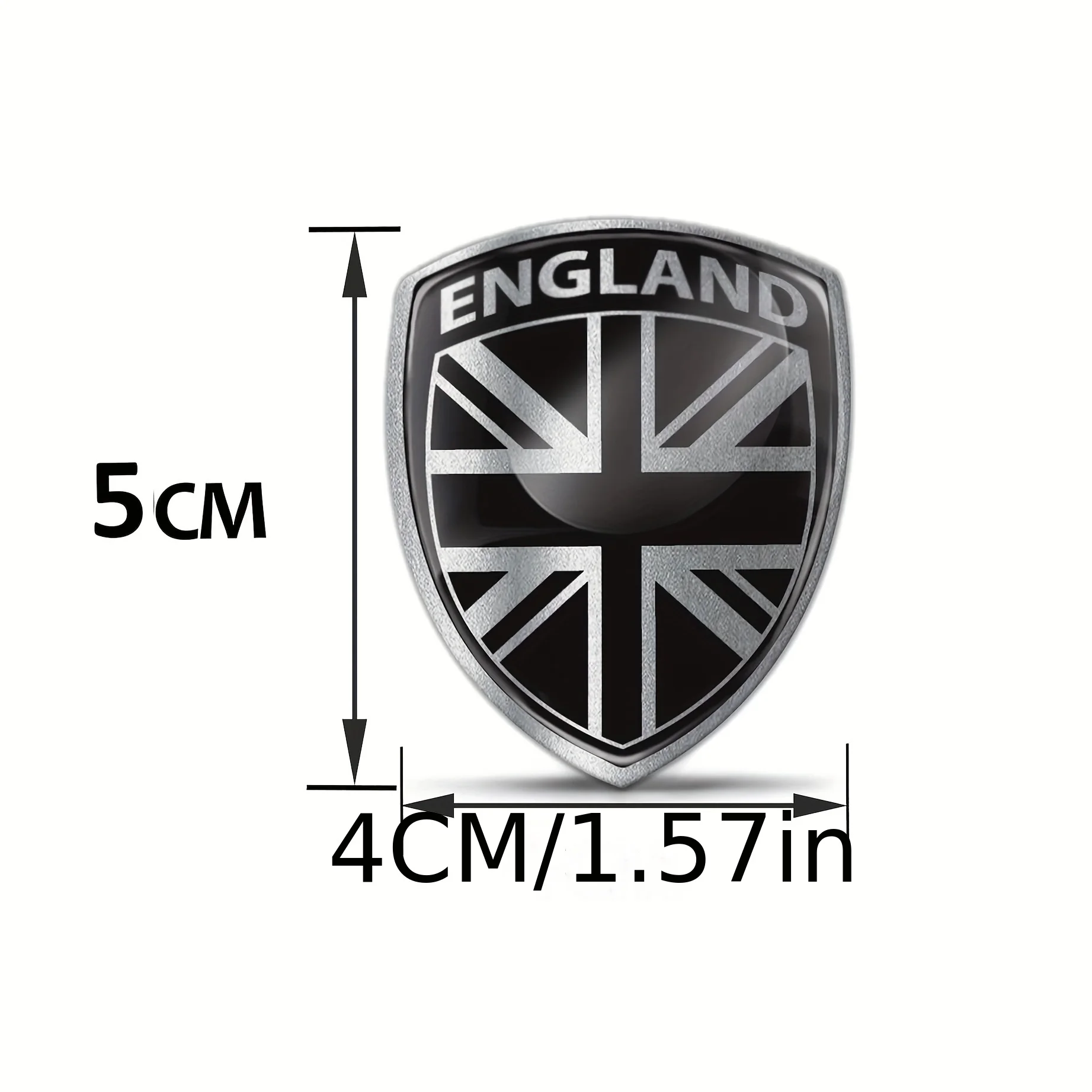 2pcs Britain England UK GB Stickers Decals Emblem Motorcycle National England UK GB Great Britain United Kingdom Union Flag