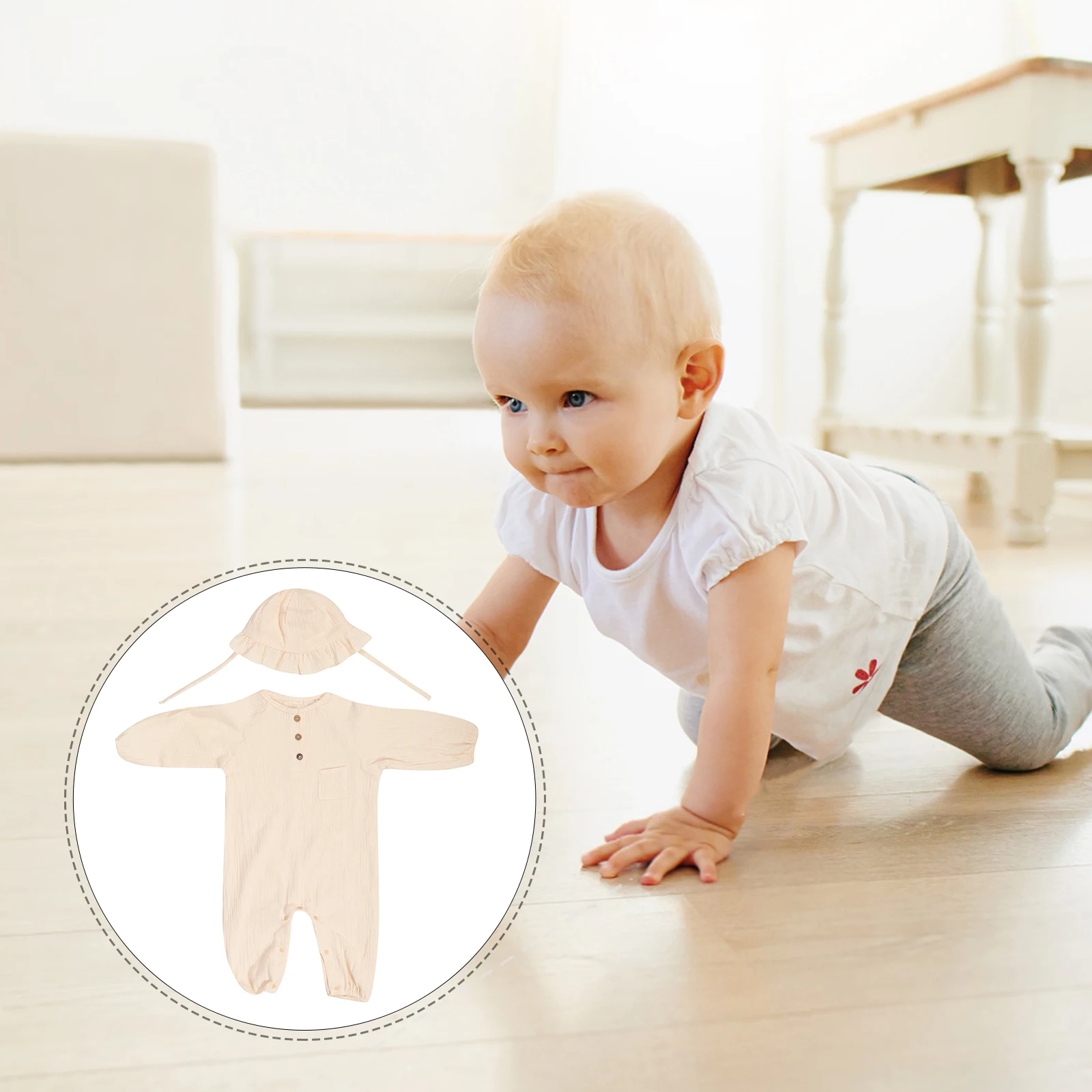 

1 set Long Crawler Baby Boy Jumpsuits Cotton Baby Romper Bodysuit Jumpsuits Girl Boy Newborn Infant Fall Spring Outfit