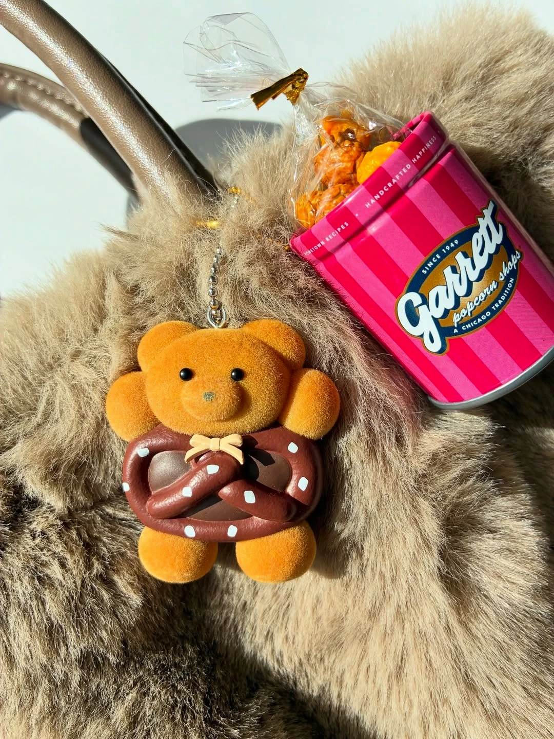 Qualia capsulespeelgoed schattige massaal Beer Mailey Salon Cookie Mascot Sandwich Aardbeienjam Chocolade Pretzel BC hangende figuren