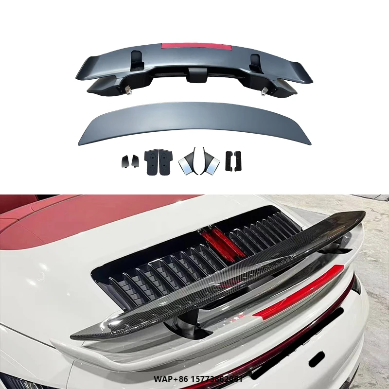 

Rear Tail Decorative Panel Modification Kit Carbon Fiber Sports Appearance Upgrade for Por 2019-2025 911 992 TurboS