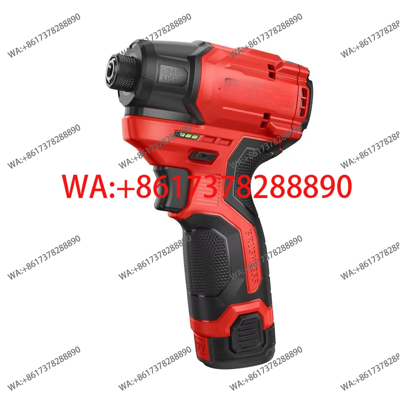 Screwdriver 5767 Brushless Impact Batch Rechargeable Wind Batch Lithium Battery Screwdriver Flashlight Hand Drill