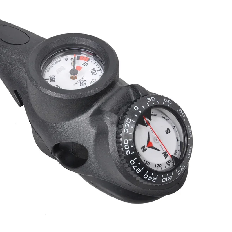 Diving Equipment Triplet Watch Pressure Gage Depth Gauge Compass Diving Instruments CE Certification