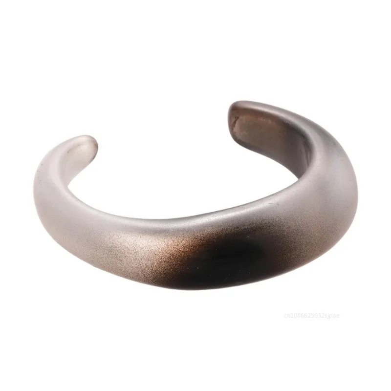 جديد النمط الصيني الاكريليك التدرج الإسورة للنساء هندسية التعميم افتتاح الراقية سوار المرأة حلية مجوهرات 2025 هدية #6