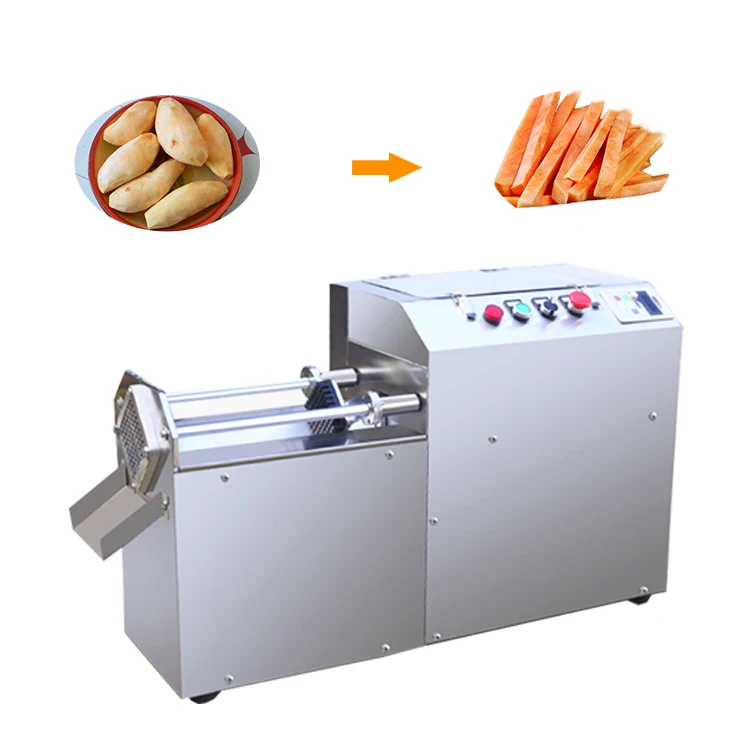 

Easy To Use Strip Cutting Machine Sweet Potato Vegetable Cutter For Carrot French Fries Cucumber Eggplant