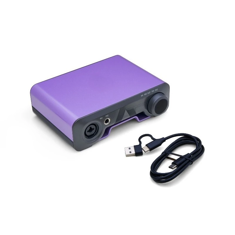 

Built-in DSP entry-level dual-channel USB recording sound card