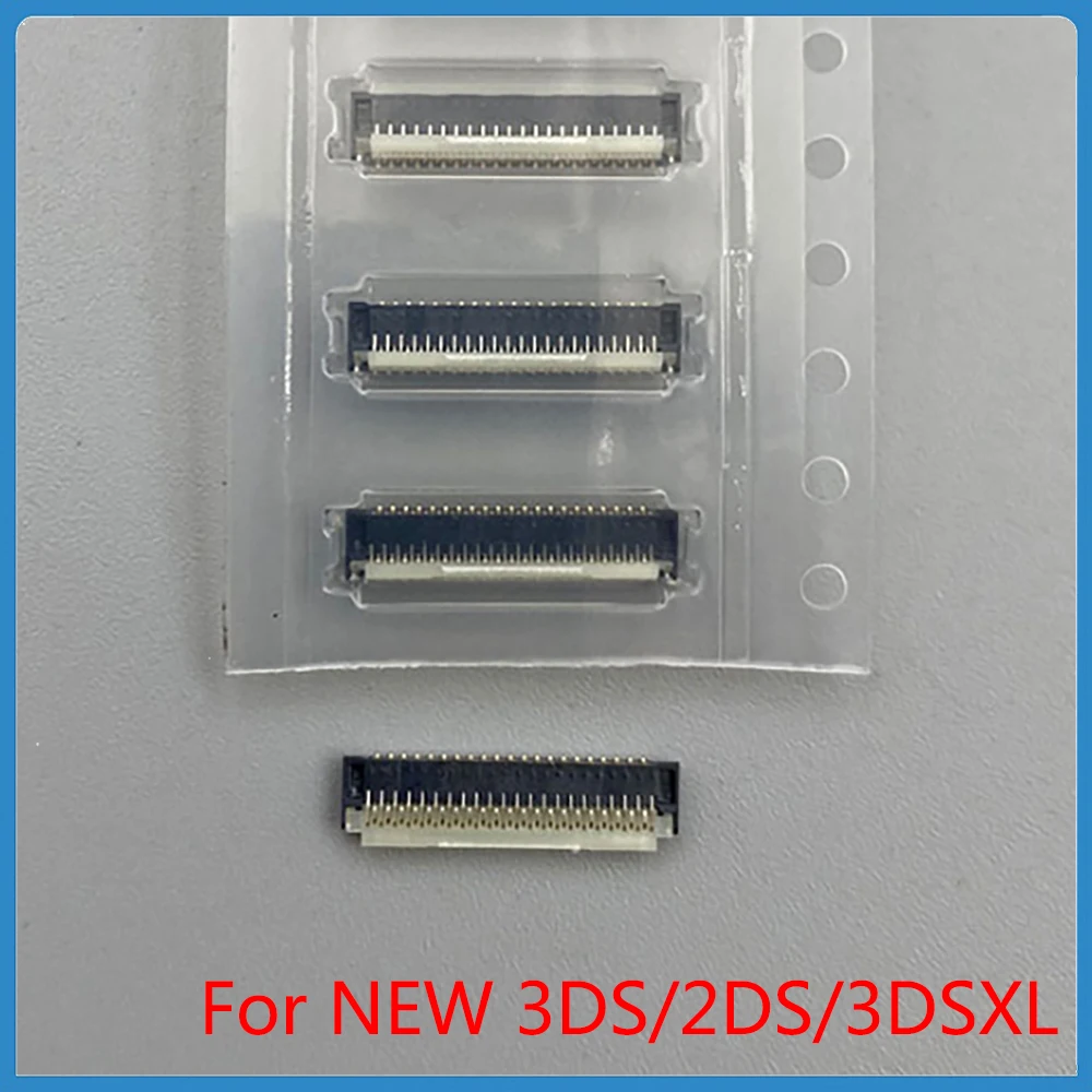 Image of 1 Stück für NEUEN 3DS Bildschirm FPC-Anschluss Steckverbinder für Nintendo 3DSXL/2DS Oberer Bildschirm Verdrahtungsbuchse Ersatzteile Wartung