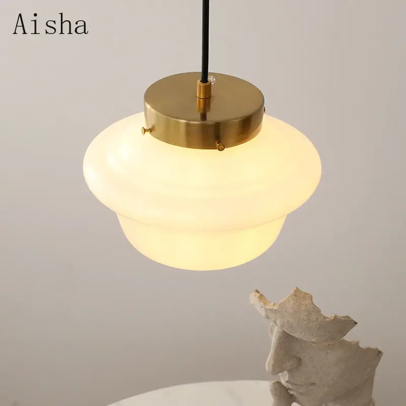 

Porch Glass Pendant Lamp Light Luxury Home Decoration Hanging Light for Home Modern Cloakroom Balcony Living Room Bedroom Lamp