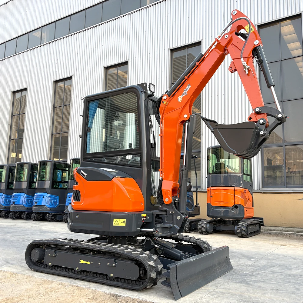 

Малый экскаватор Kubota с двигателем 2,5 тонны, сертифицированный EPA, мини-гусеничный экскаватор для фермы