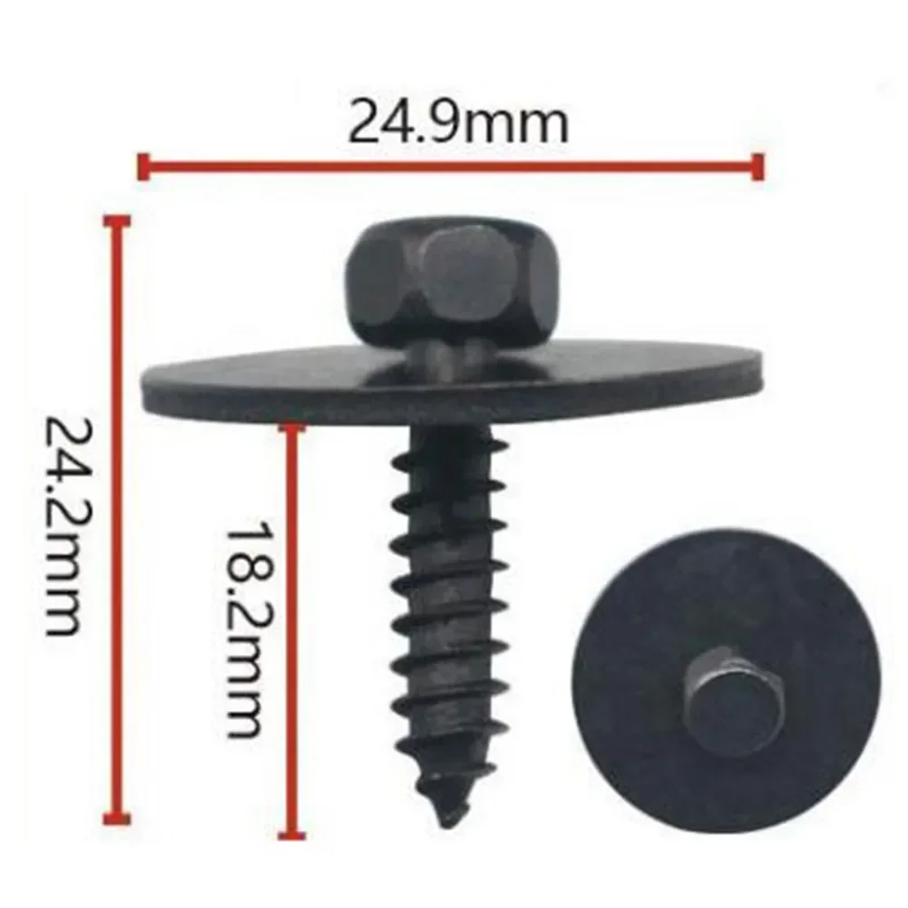 6Pcs Under Engine Sheet Metal Under Cover Screw A0019906036 For Benz C-Class W203 W204 W207 E-Classe W211 Saloon