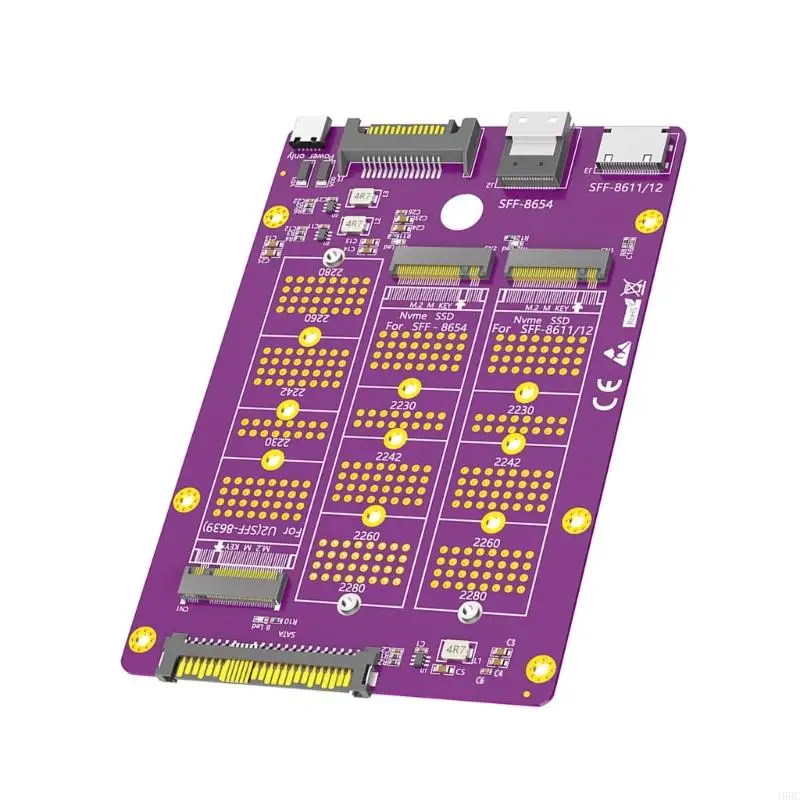 

J6BC Reliabled Solid Disk to 8611 8654 U.2 8639 Conversion Board for Computer