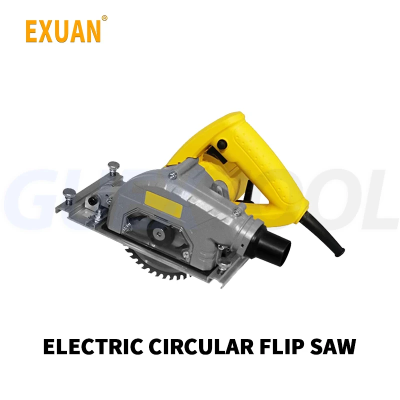 

Dust Free Handheld Miter Saw Woodworking Cutter Carpenter Saw Electric Circular Inverted Saw Portable Oblique Cuting Saw 220V