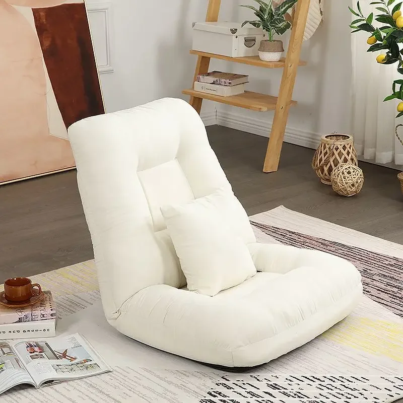 Nordic Lazy Sofa Can Sit and Lie Down Tatami Chair Single Bay Window Dormitory Bed Backrest Chair Living Room Sofas Furniture