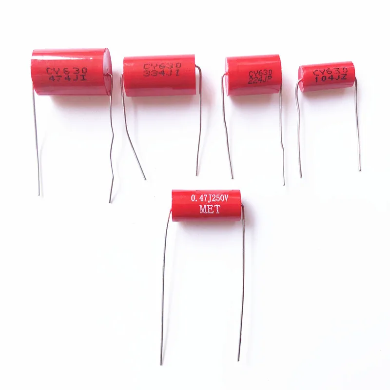 Audiophiler Axial MKP Capacitor Audio 250V 400V 630V 10UF/400V 0.1UF 0.22UF 0.33UF 6.8UF 7.5UF 8.2UF AEAK