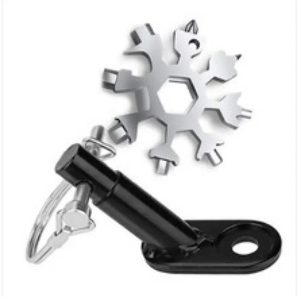 Bike Rear Racks Steel Trailer Hitch Universal Baby/Pet car Hitch Linker Connector Bicycle Rear Rack Cycling Adapter Akcesoria